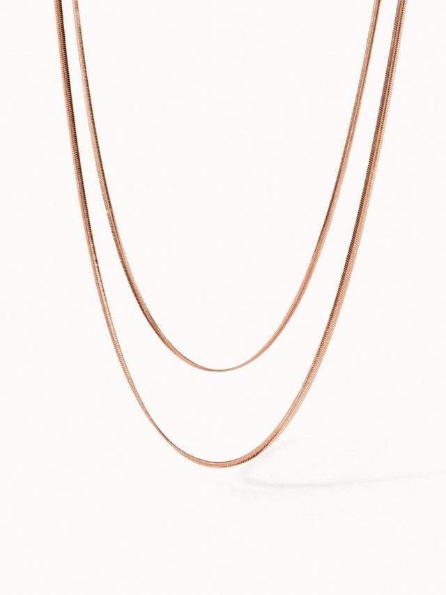 Two Layers Necklace - INT PURELEI