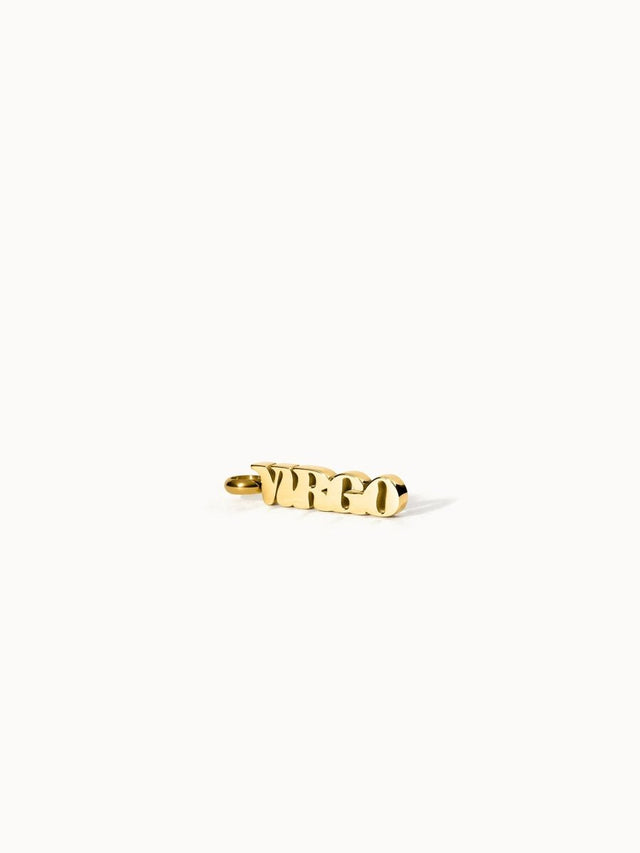 Virgo Letter Charm - INT PURELEI