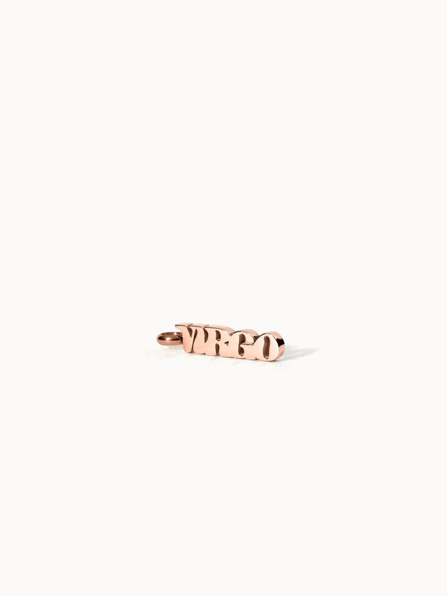 Virgo Letter Charm - INT PURELEI