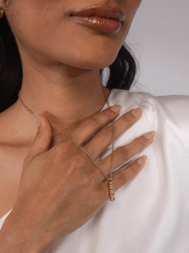 Virgo Letter Charm - INT PURELEI