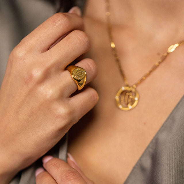Virgo Zodiac Ring - INT PURELEI