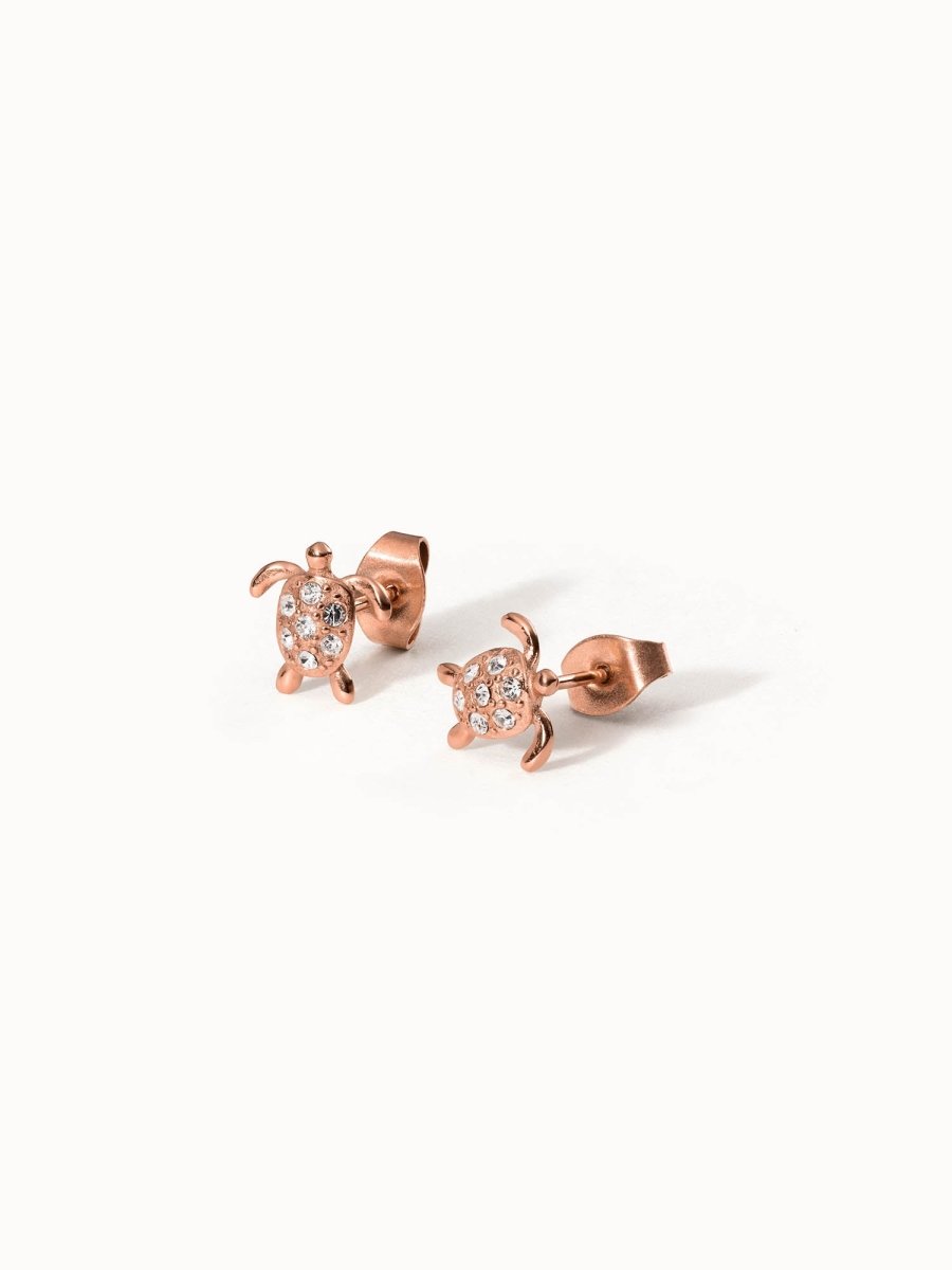 White Turtle Earring - INT PURELEI