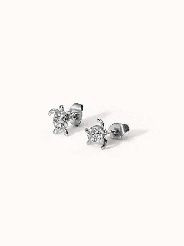 White Turtle Earring - INT PURELEI